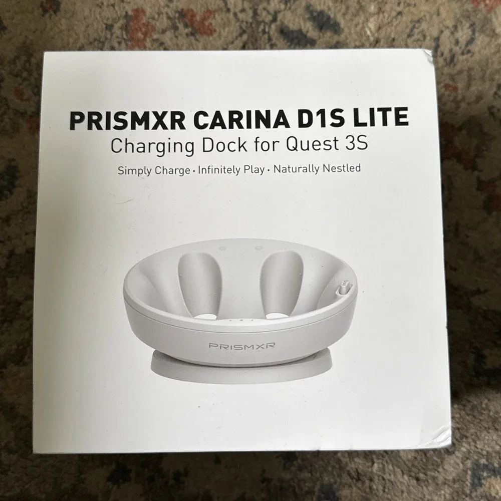 PrismXR Carina D15 Lite Charging Dock for Meta Quest 3 VR Headset